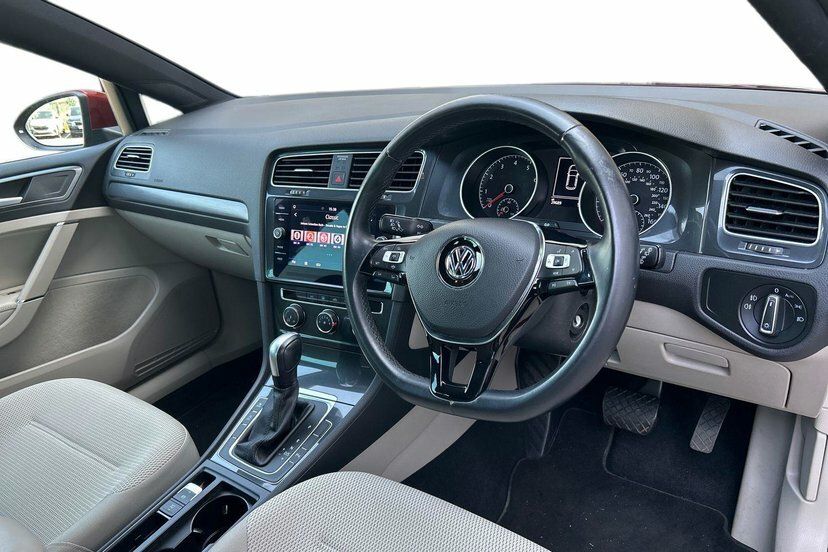 Volkswagen Golf 1.5 Tsi Evo Match Hatchback Dsg 150 Ps EO69XMM Red #6