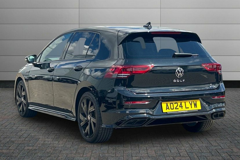 Volkswagen Golf 1.5 Etsi Mhev Black Edition Hatchback H AO24LYW Black #3