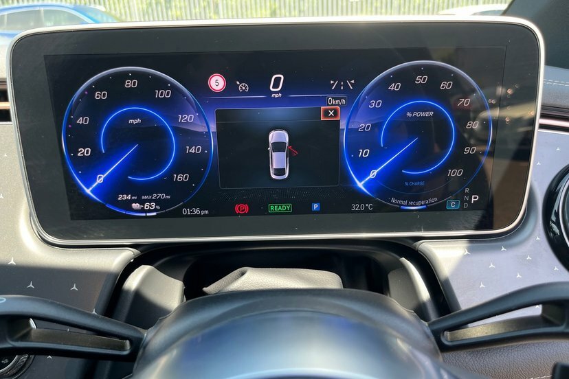 Mercedes-Benz EQE Eqe 350 96Kwh Sport Edition Saloon AO75DXT Silver #6