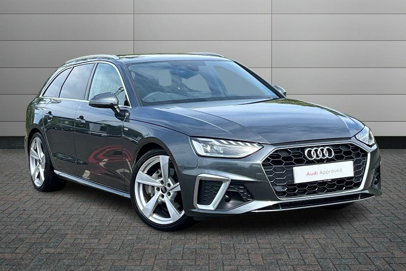 Audi A4 Avant 2.0 Tfsi 40 S Line Estate S Tronic 204 RF73DYW Grey