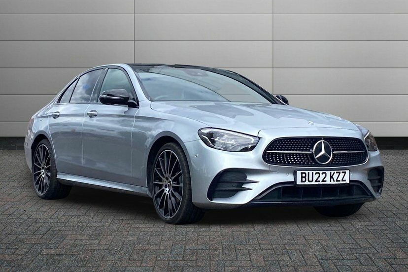 Mercedes-Benz E Class 2.9 E400d Amg Line Night Edition Premium Plus Sa BU22KZZ Silver