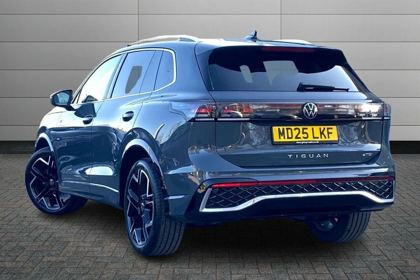 Volkswagen Tiguan 1.5 Etsi Mhev R-line Suv Hybrid Dsg 15 MD25LKF Grey #5
