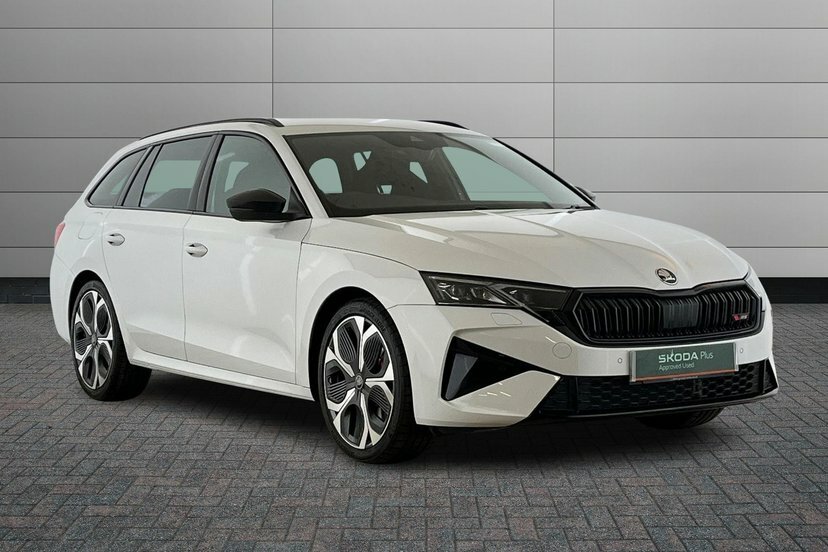 Skoda Octavia Estate Vrs 2.0 Tsi 265 Ps Dsg White