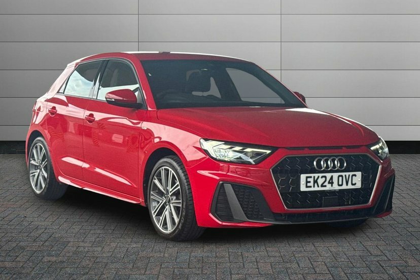 Audi A1 1.0 Tfsi 30 S Line Sportback S Tronic Red