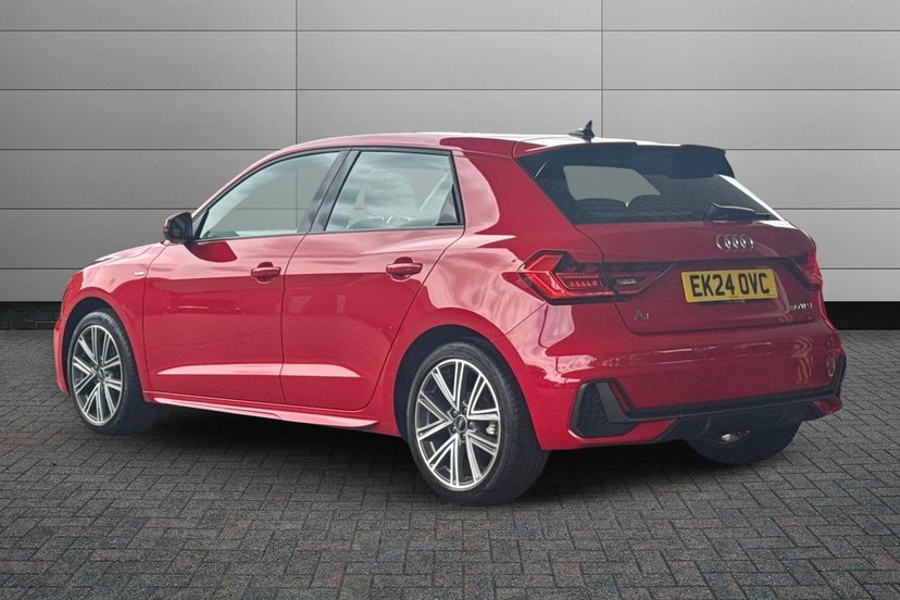 Audi A1 1.0 Tfsi 30 S Line Sportback S Tronic EK24OVC Red #3