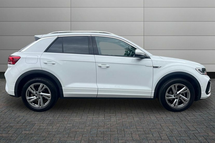 Volkswagen T-Roc 1.5 Tsi R-line Suv 150 Ps MW73ERJ White #4