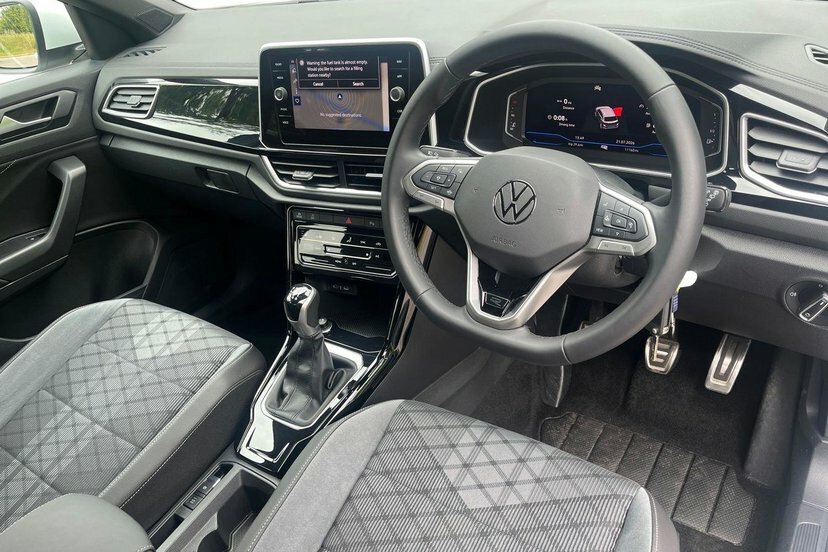 Volkswagen T-Roc 1.5 Tsi R-line Suv 150 Ps MW73ERJ White #6