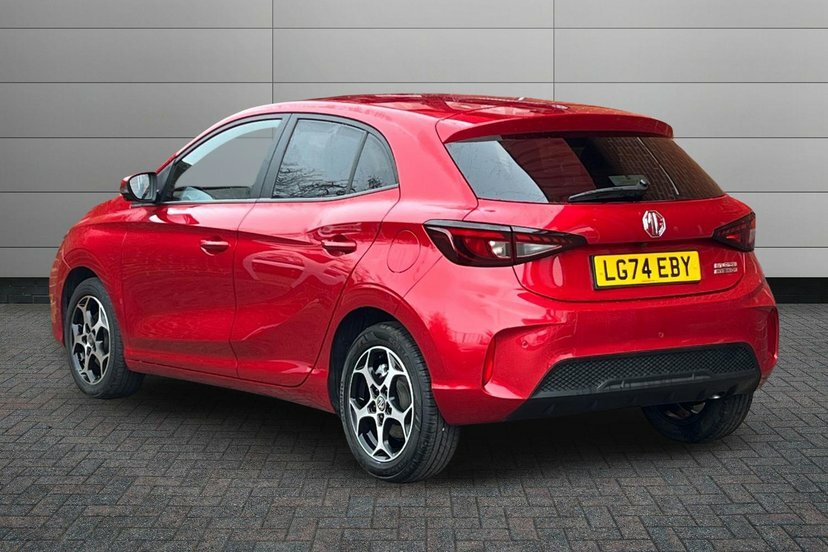 MG MG3 1.5 Hybrid Trophy Hatchback Hybrid Aut LG74EBY Red #3