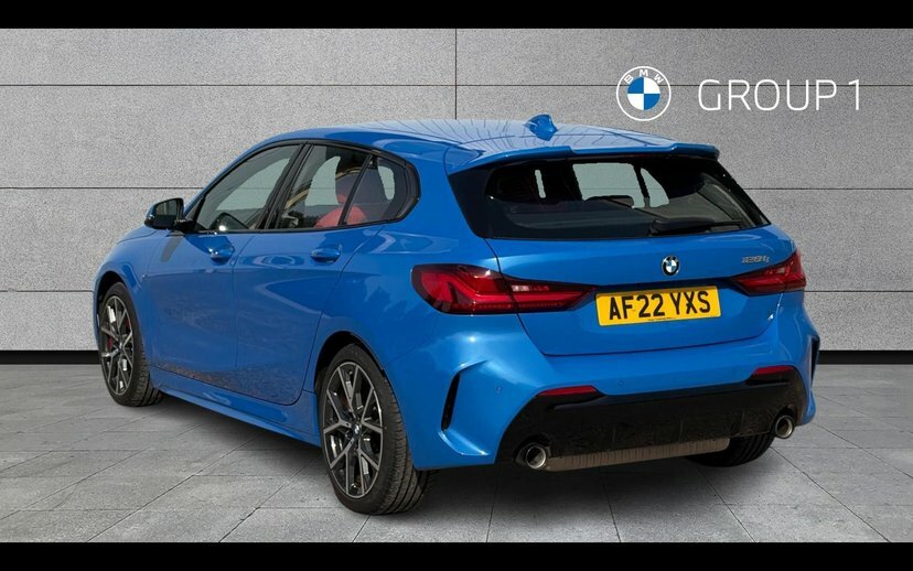 BMW 1 Series 128Ti AF22YXS Blue #2