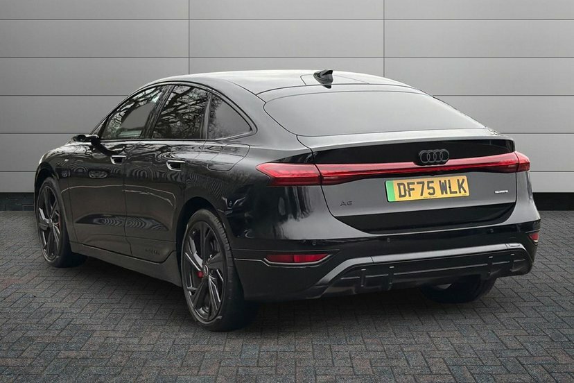 Audi A6 E-tron Sportback 100Kwh Edition 1 Hatchback Quatt DF75WLK Black #3