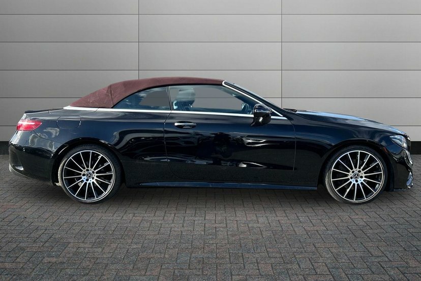 Mercedes-Benz E Class E300dh Amg Line Premium Cabriolet 4Matic SP71ODN Black #3