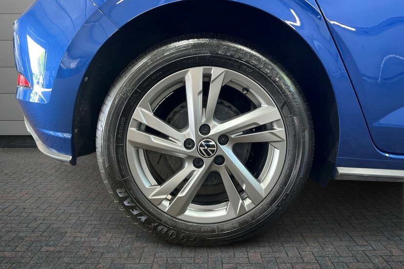Volkswagen Polo 1.0 Tsi R-line Hatchback 95 Ps MD73LZJ Blue #5