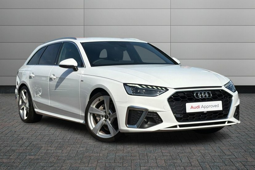 Audi A4 Avant 2.0 Tfsi 40 S Line Estate S Tronic 204 White