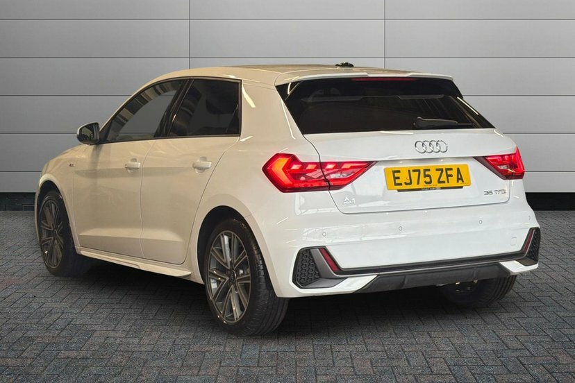 Audi A1 1.5 Tfsi 35 S Line Sportback S Tronic EJ75ZFA White #3