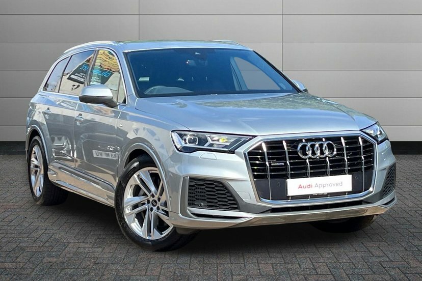 Audi Q7 3.0 Tfsi V6 55 S Line Suv Tiptronic Qua Silver