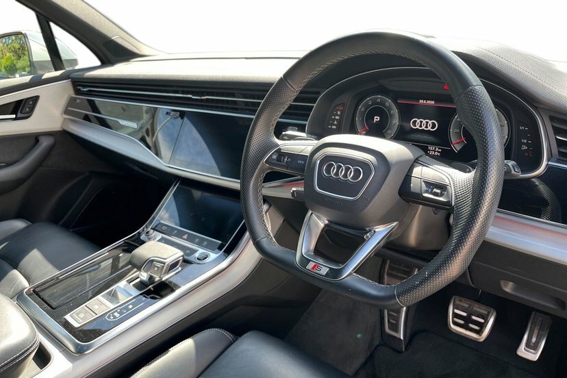 Audi Q7 3.0 Tfsi V6 55 S Line Suv Tiptronic Qua RY72BDU Silver #6