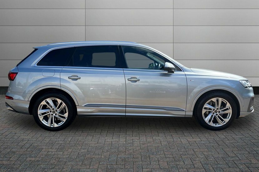 Audi Q7 3.0 Tfsi V6 55 S Line Suv Tiptronic Qua RY72BDU Silver #4