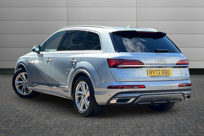 Audi Q7 3.0 Tfsi V6 55 S Line Suv Tiptronic Qua RY72BDU Silver #3