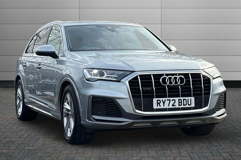 Audi Q7 3.0 Tfsi V6 55 S Line Suv Tiptronic Qua Silver
