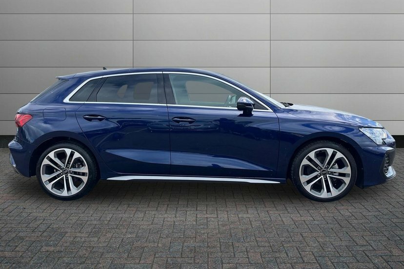 Audi A3 2.0 Tdi 35 S Line Sportback S Tronic 1 Blue #4