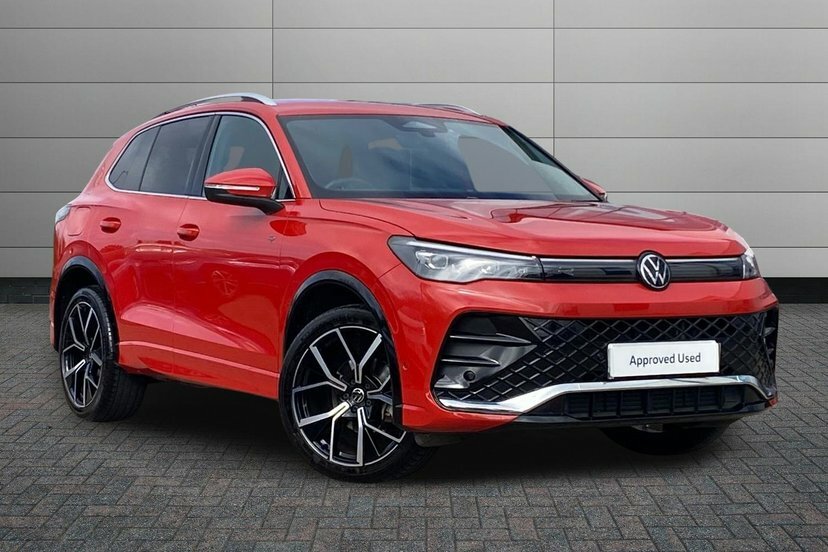 Volkswagen Tiguan 1.5 Etsi Mhev R-line Suv Hybrid Dsg 15 WF24PUE Red