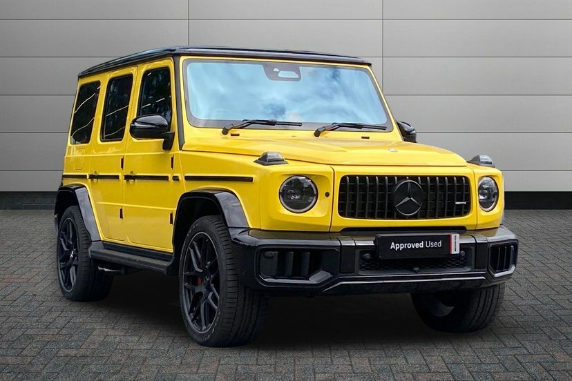 Mercedes-Benz G Class G63 V8 Biturbo Mhev Amg Manufaktur Edition Yellow