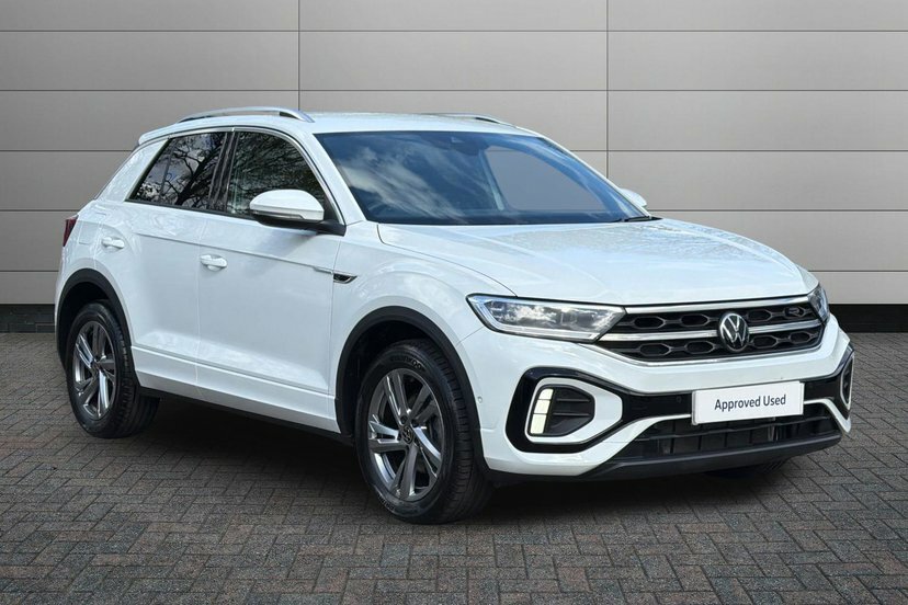 Volkswagen T-Roc 1.5 Tsi R-line Suv 150 Ps White