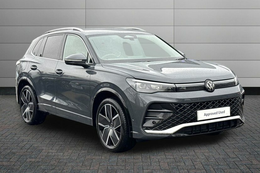 Volkswagen Tiguan 1.5 Etsi Mhev R-line Suv Hybrid Dsg 15 Grey