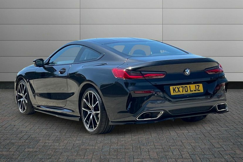BMW 8 Series 3.0 840D Steptronic Xdrive KX70LJZ Black #3