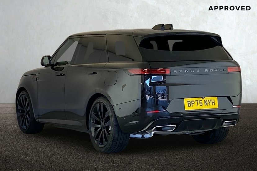 Land Rover Range Rover Sport 3.0 P460e 38.2Kwh Dynamic Se Suv Plug-i BP75NYH Black #2