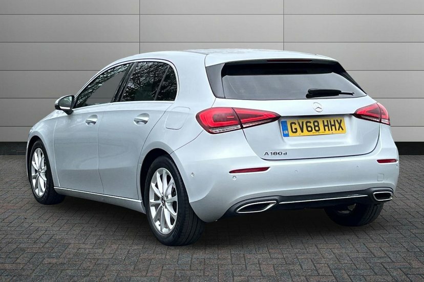 Mercedes-Benz A Class A180d Sport Executive Hatchback GV68HHX Silver #2