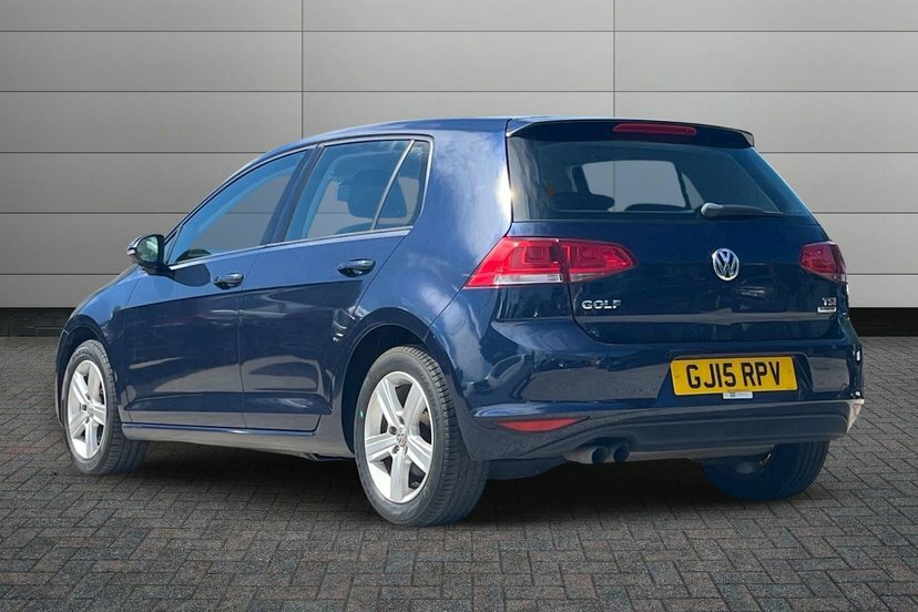 Volkswagen Golf 1.4 Tsi Bluemotion Tech Match Hatchback GJ15RPV Blue #3