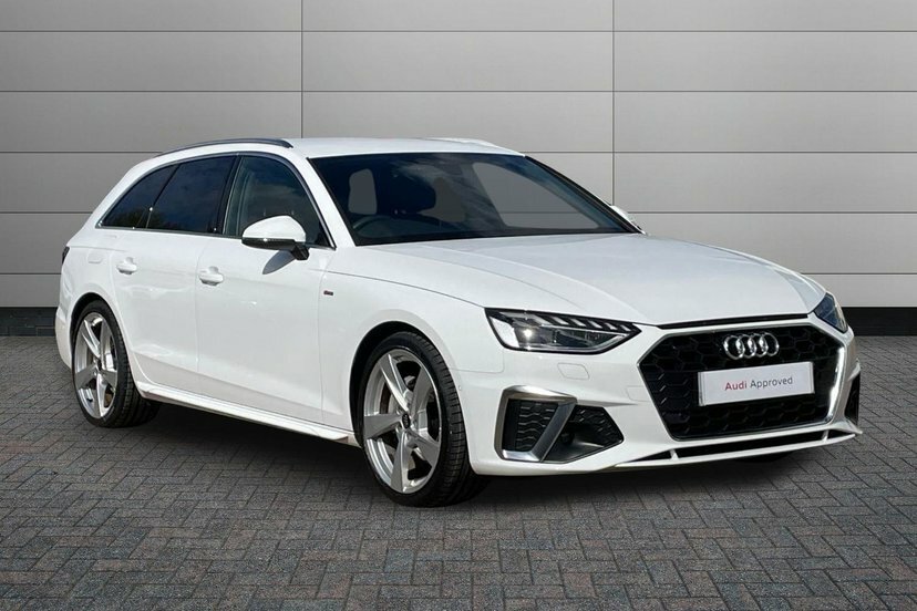Audi A4 Avant 2.0 Tfsi 40 S Line Estate S Tronic 204 White
