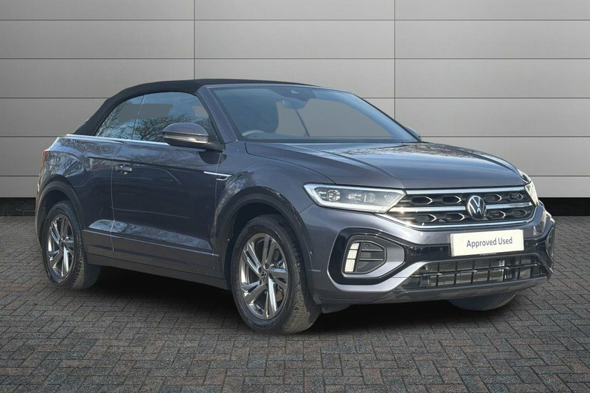 Volkswagen T-Roc 1.5 Tsi R-line Convertible Dsg 2Wd 150 Grey
