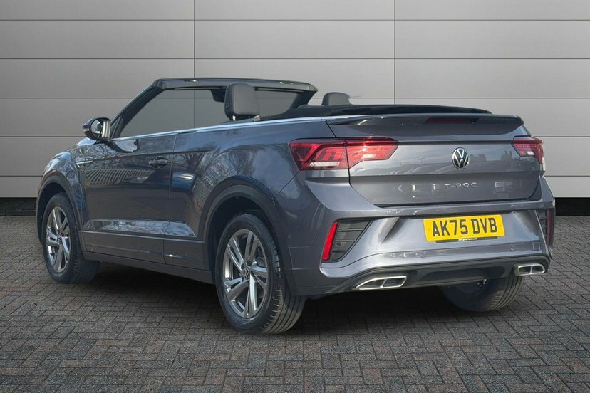 Volkswagen T-Roc 1.5 Tsi R-line Convertible Dsg 2Wd 150 AK75DVB Grey #3