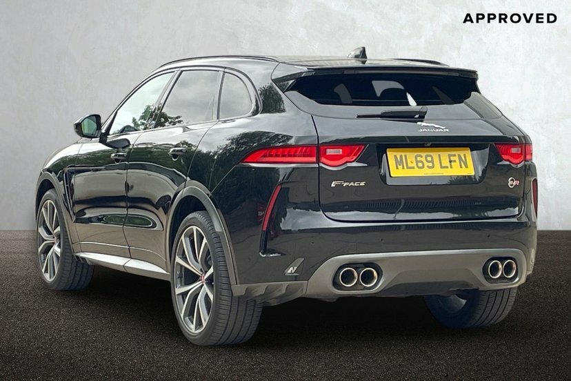 Jaguar F-Pace 5.0 V8 Svr Suv Quickshift Awd 550 Ps Black #2