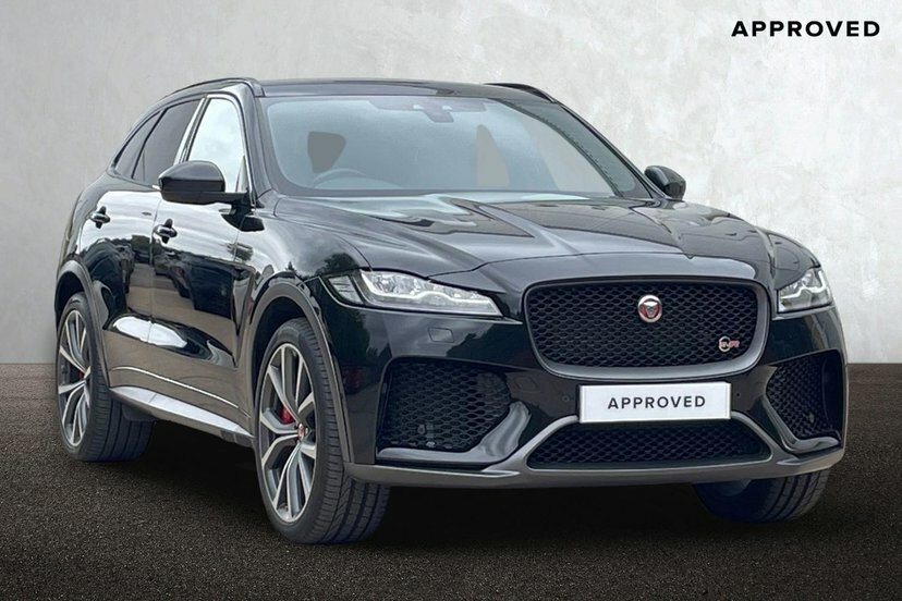 Jaguar F-Pace 5.0 V8 Svr Suv Quickshift Awd 550 Ps Black