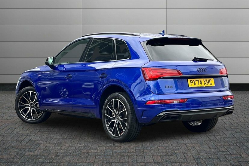 Audi Q5 2.0 Tdi 40 Black Edition Suv S Tronic Q PX74XHC Blue #3