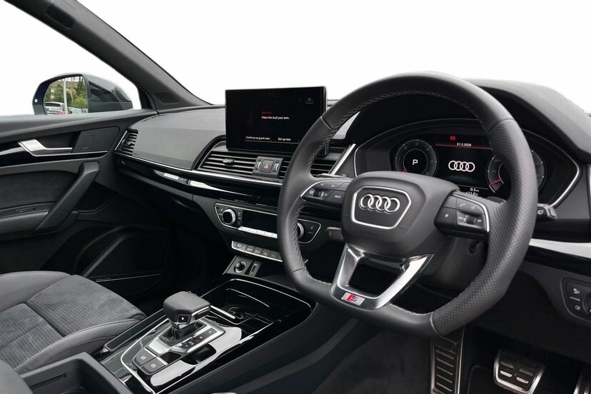 Audi Q5 2.0 Tdi 40 Black Edition Suv S Tronic Q PX74XHC Blue #6
