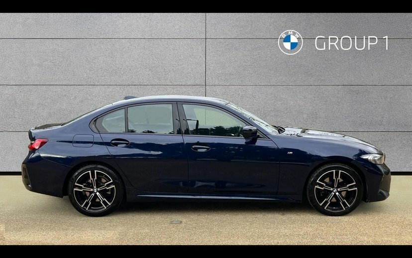 BMW 3 Series 320I M Sport Saloon EK23CFO Blue #5