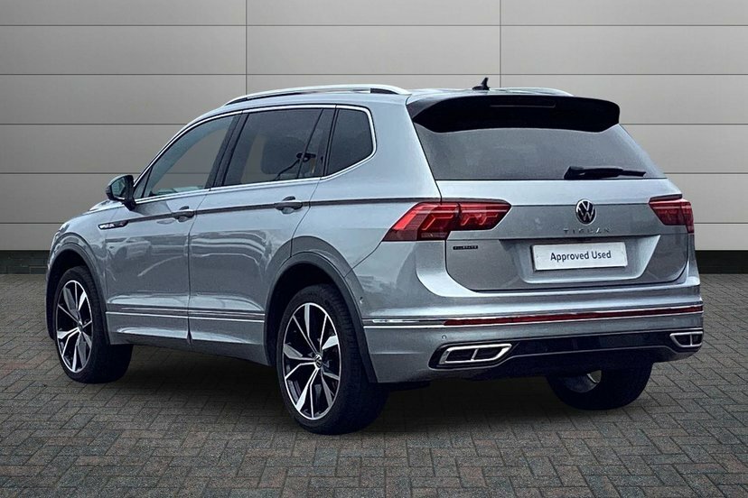 Volkswagen Tiguan Allspace 2.0 Tdi R-line Suv Dsg 150 Ps KP73MEU Silver #3