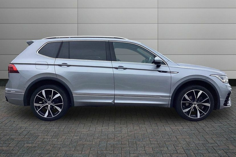 Volkswagen Tiguan Allspace 2.0 Tdi R-line Suv Dsg 150 Ps KP73MEU Silver #4