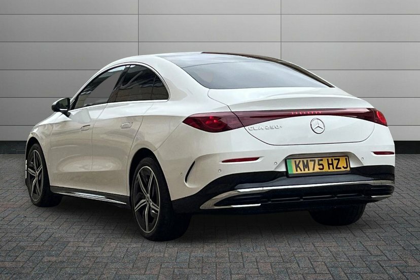Mercedes-Benz CLA Class Cla250 85Kwh Amg Line Edition KM75HZJ White #2