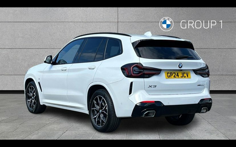 BMW X3 X3 Xdrive20d M Sport GP24JCV White #4
