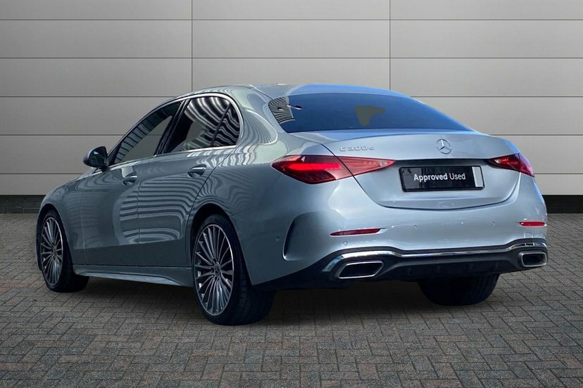 Mercedes-Benz C Class C300d Amg Line Premium KP25YBO Silver #3