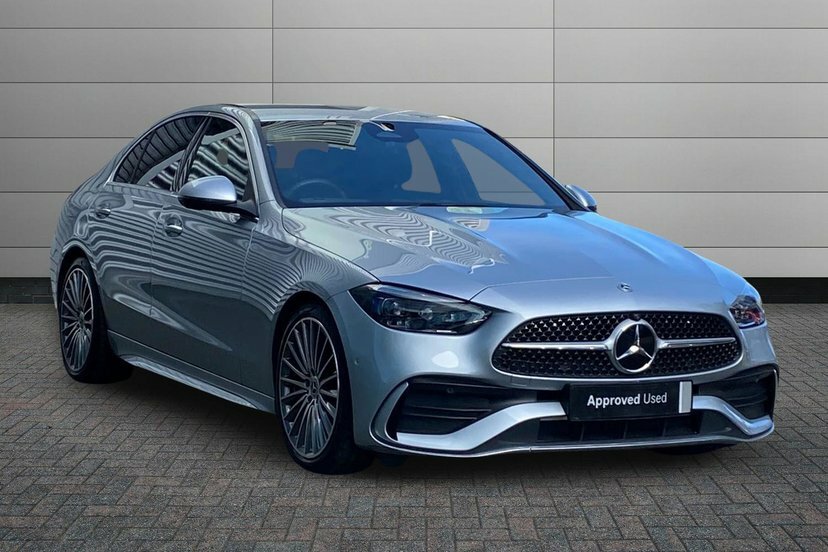 Mercedes-Benz C Class C300d Amg Line Premium KP25YBO Silver #2