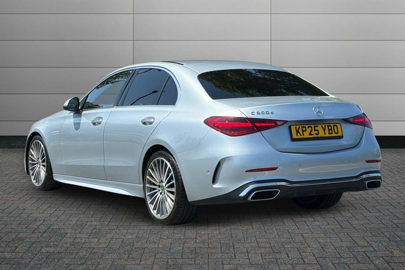 Mercedes-Benz C Class C300d Amg Line Premium KP25YBO Silver #4