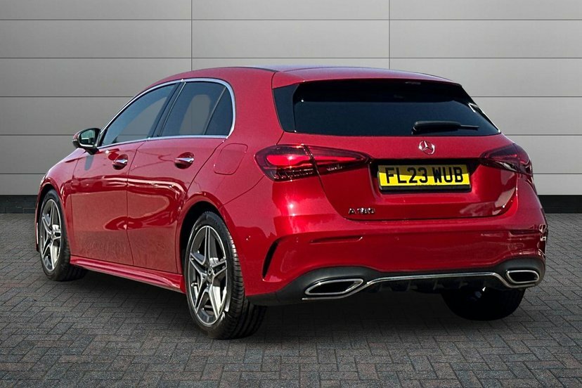 Mercedes-Benz A Class A180 Mhev Amg Line Premium FL23WUB Red #4
