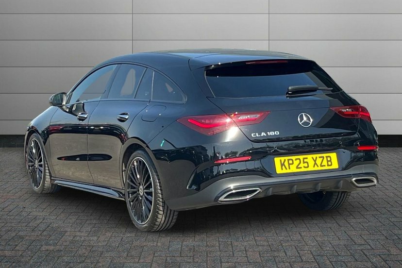 Mercedes-Benz CLA Class Cla180h Mhev Amg Line Premium Plus Shooting Brake KP25XZB Black #3