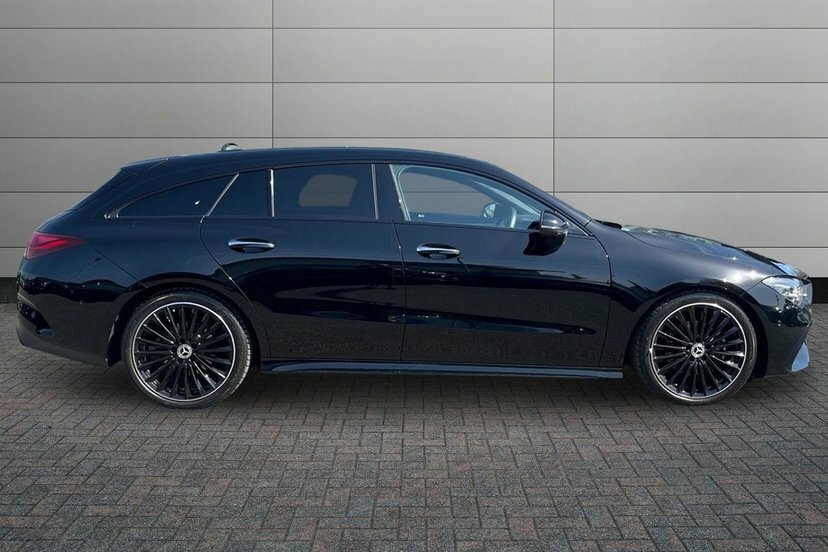 Mercedes-Benz CLA Class Cla180h Mhev Amg Line Premium Plus Shooting Brake KP25XZB Black #6